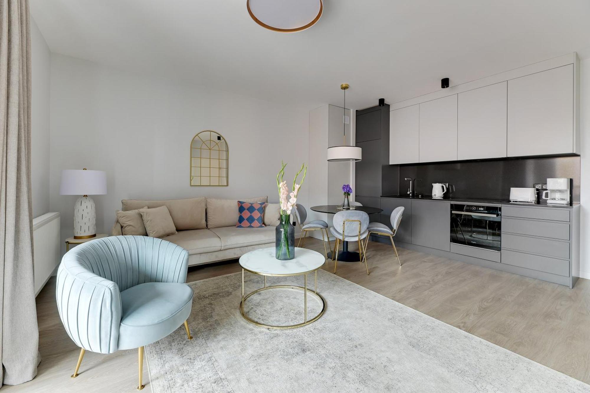 Scala City Center Magic Apartments With Parking By Lion Apartments Gdansk Ngoại thất bức ảnh