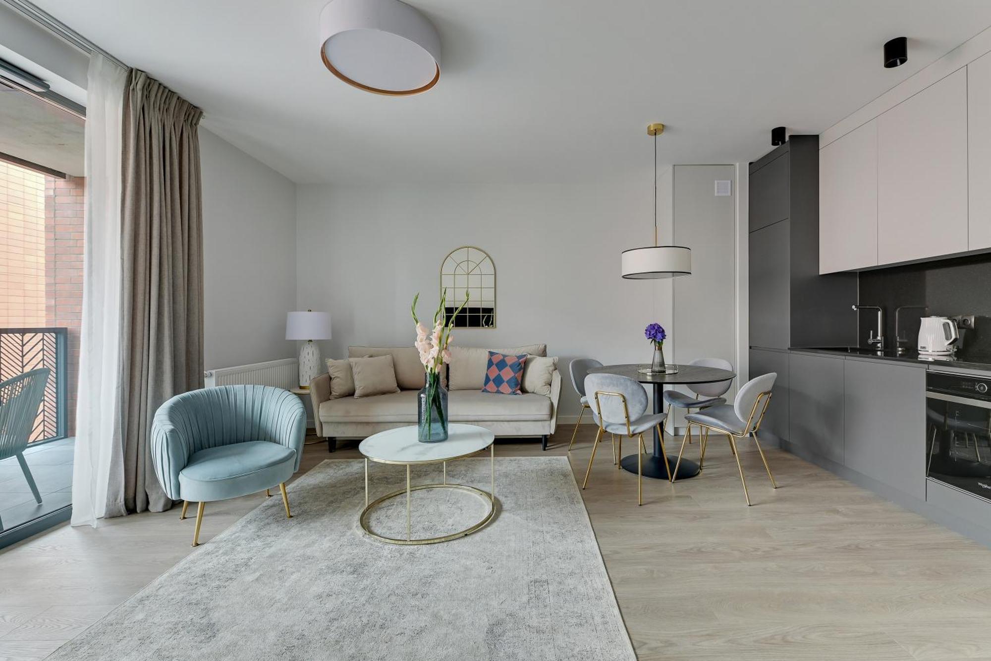 Scala City Center Magic Apartments With Parking By Lion Apartments Gdansk Ngoại thất bức ảnh